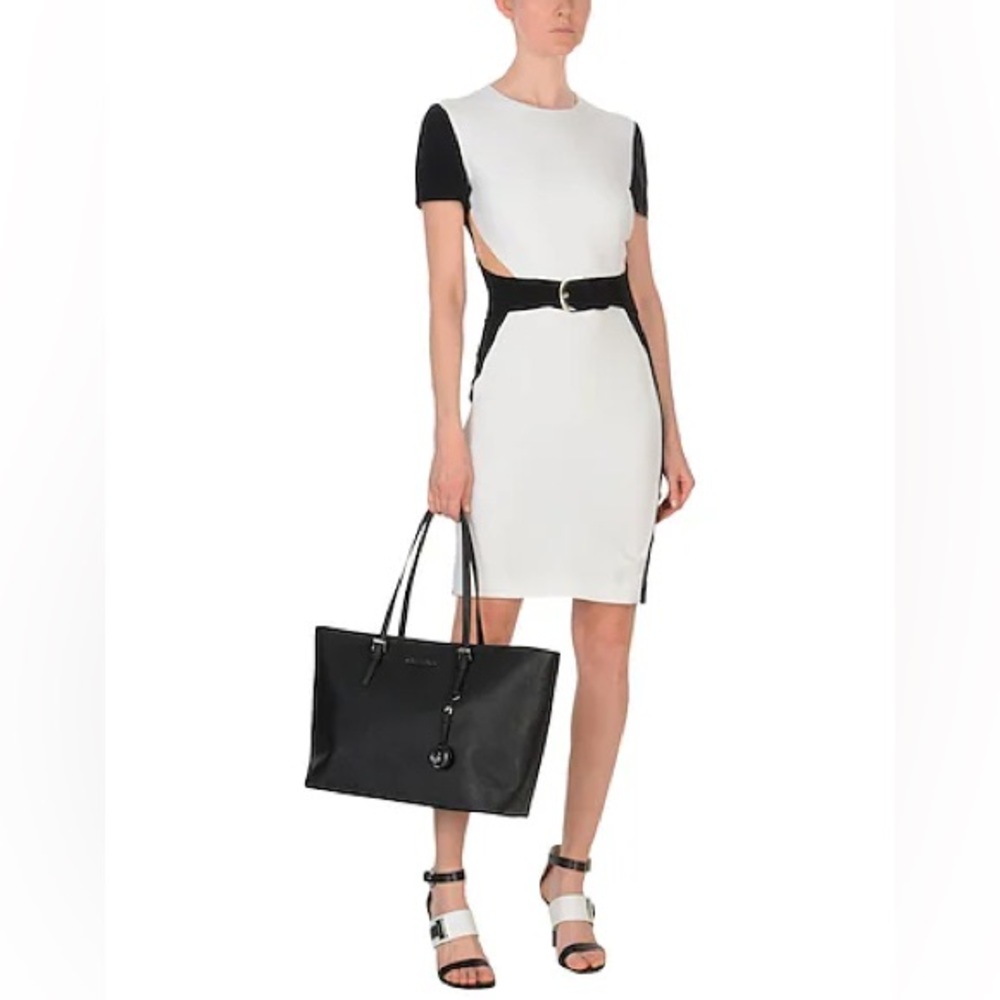 Black Michael Kors Black Saffiano Tote Large